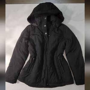 Sjb active jacket, black, size small super warm